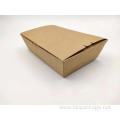 Take Away 1000ml Paper Lunch Boxes For Restaurant